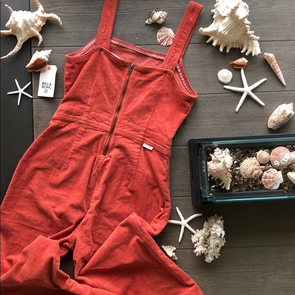 🌴🌼BILLABONG- GET LOST CORDUROY OVERALLS🌼🌴 - Picture 6 of 8